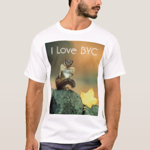 T-shirts Eu amo Chipmonk