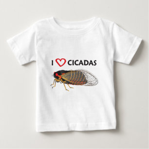 T-shirts Eu Amo Cicada