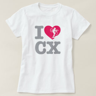 T-shirts Eu amo Cyclocross