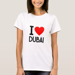T-shirts Eu Amo Dubai