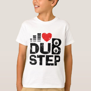 T-shirts Eu amo Dubstep