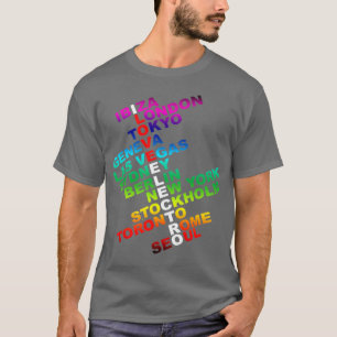 T-shirts Eu Amo Eletro World Wide