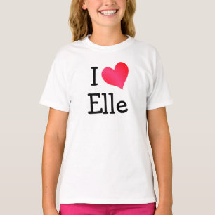 T-shirts Eu Amo Elle