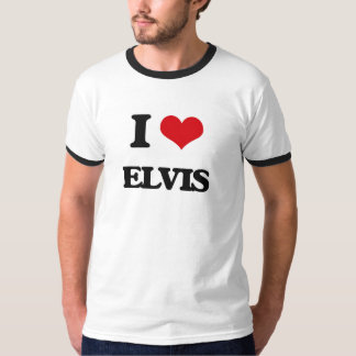 T-shirts Eu amo Elvis