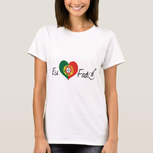 T-shirts Eu Amo Fado