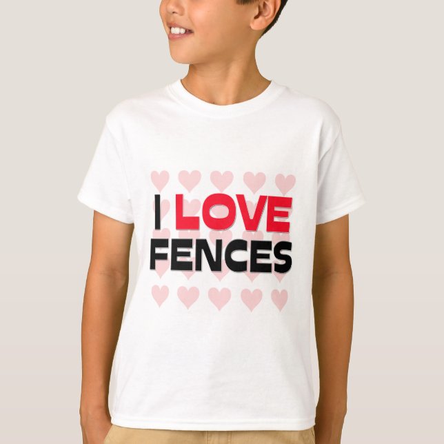 T-SHIRTS EU AMO FENCES (Frente)
