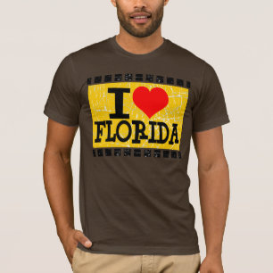 T-shirts Eu amo Florida