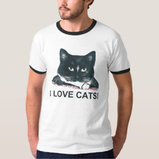 T-SHIRTS EU AMO GATOS!
