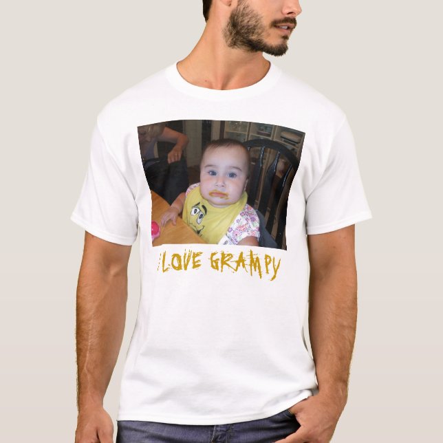 T-SHIRTS EU AMO GRAMPY (Frente)