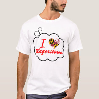 T-shirts Eu amo Hagerstown, Maryland