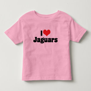 T-shirts Eu Amo Heart Jaguars