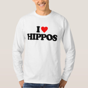 T-SHIRTS EU AMO HIPOPÓTAMOS