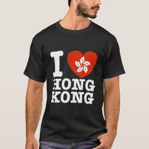 T-shirts Eu Amo Hong Kong