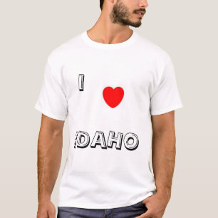 T-shirts Eu amo Idaho