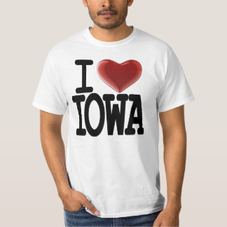 T-shirts Eu amo IOWA