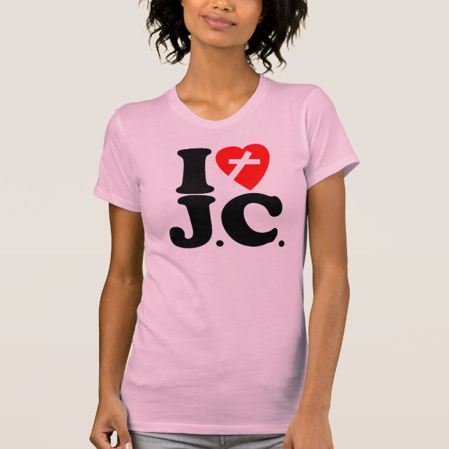T-SHIRTS EU AMO J.C. (Frente)