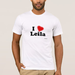 T-shirts Eu amo Leila