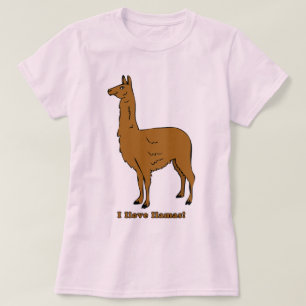 T-shirts Eu Amo Lhamas!