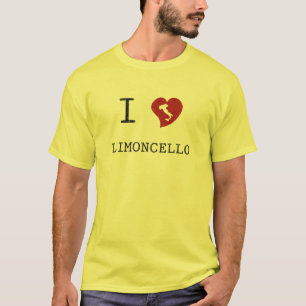 T-shirts Eu amo Limoncello