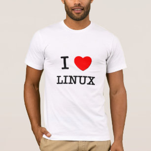 T-SHIRTS EU AMO LINUX