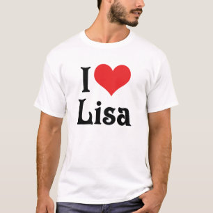 T-shirts Eu Amo Lisa