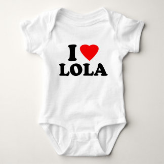 T-shirts Eu amo Lola