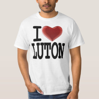 T-shirts Eu amo LUTON