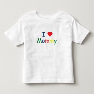 T-shirts Eu amo mamães