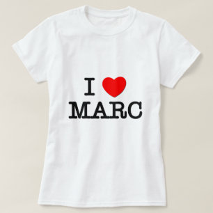 T-shirts Eu amo Marc