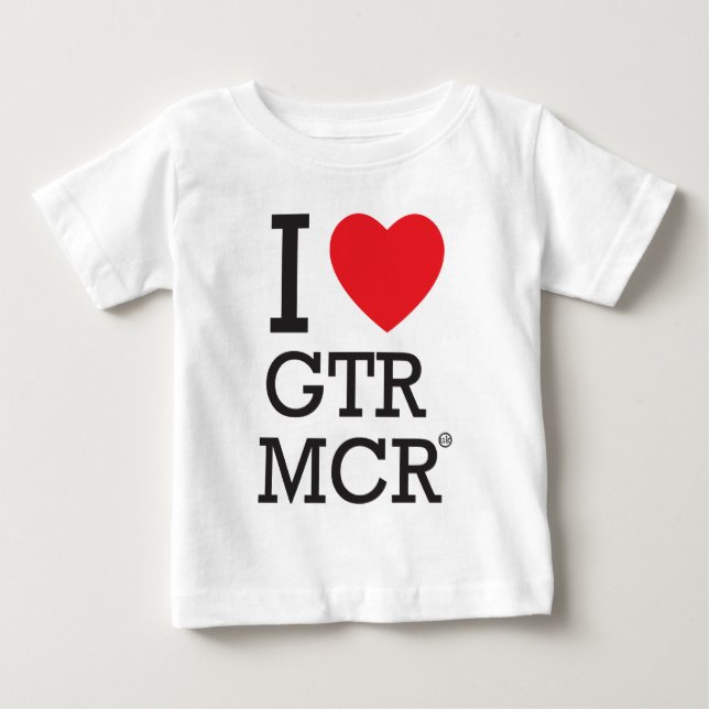 T-shirts Eu amo MCR GTR (Frente)