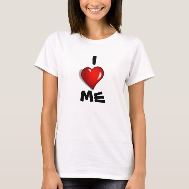 T-shirts Eu amo-me (Frente)