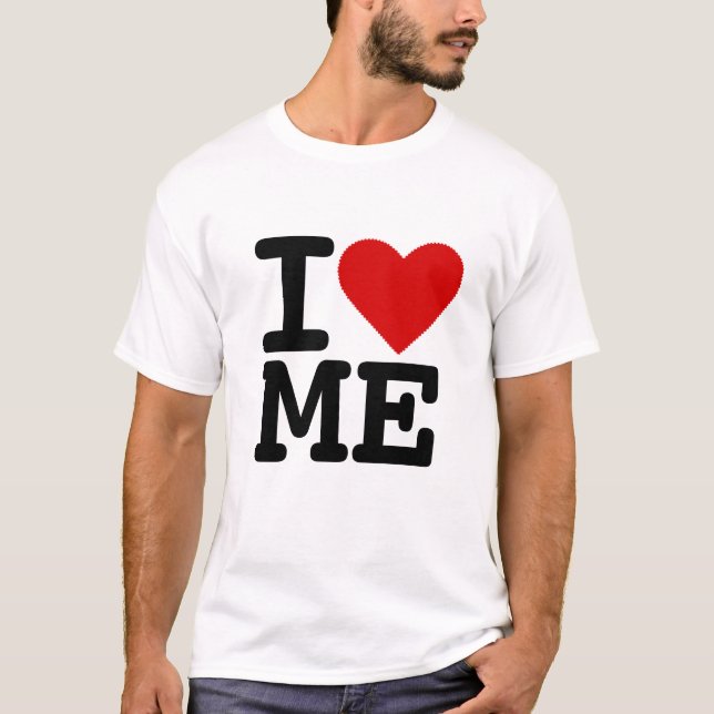 T-shirts Eu amo-me (Frente)