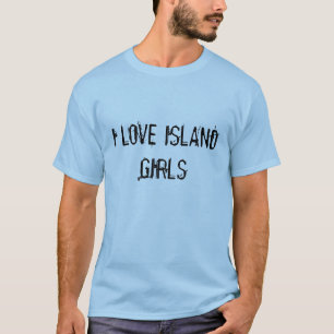 T-SHIRTS EU AMO MENINAS DA ILHA