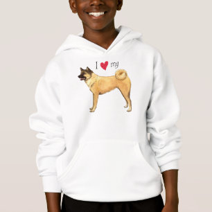 T-shirts Eu amo meu Akita