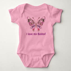 T-shirts Eu amo meu Bubby personalizado