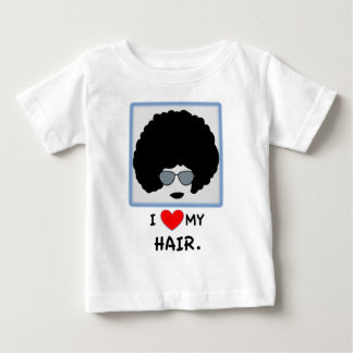 T-shirts Eu amo meu cabelo - Afro