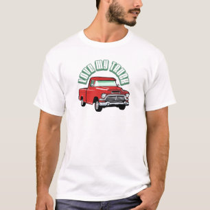 T-shirts Eu amo meu caminhão - velho, recolhimento vermelh