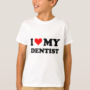 T-shirts Eu amo meu dentista