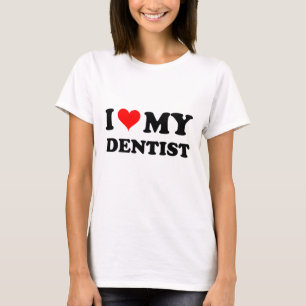 T-shirts Eu amo meu dentista