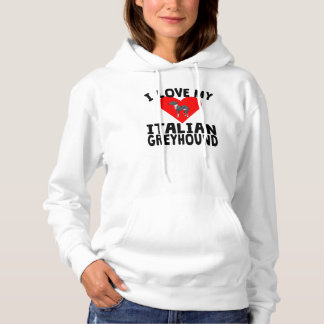 T-shirts Eu Amo Meu Greyhound Italiano