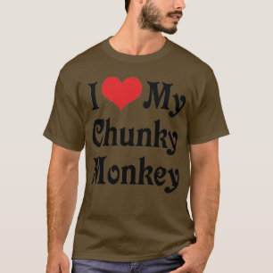 T-shirts Eu Amo Meu Macaco Gorducho