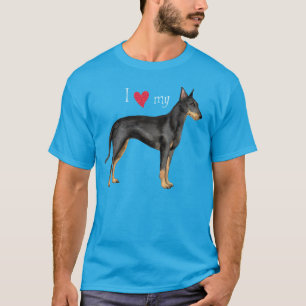T-shirts Eu amo meu Manchester Terrier