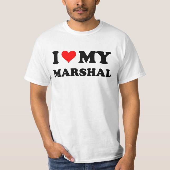 T-shirts Eu amo meu marechal (Frente)
