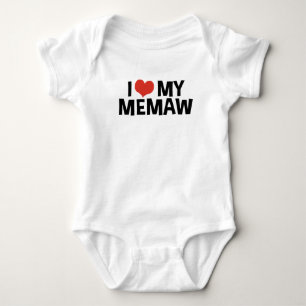 T-shirts Eu amo meu MeMaw