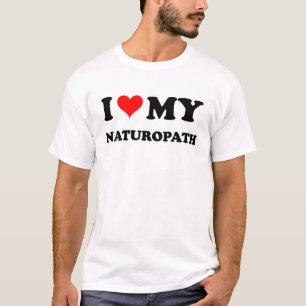 T-shirts Eu amo meu Naturopath