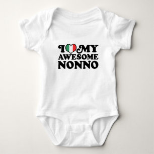 T-shirts Eu amo meu Nonno impressionante