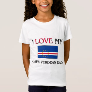 T-shirts Eu amo meu pai cabo-verdiano