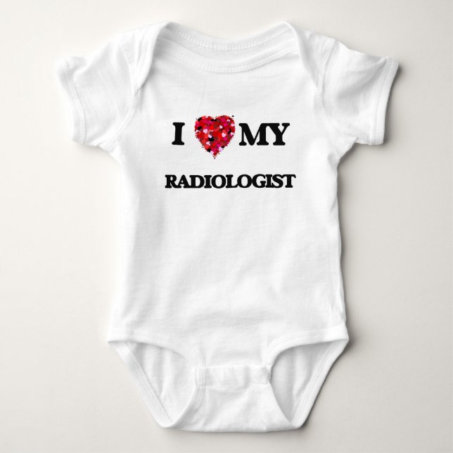 T-shirts Eu amo meu radiologista (Frente)