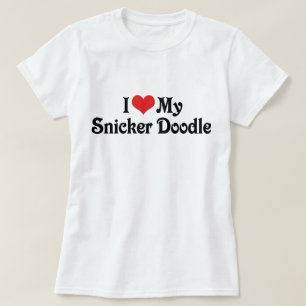 T-shirts Eu Amo Meu Snicker Doodle