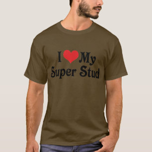 T-shirts Eu Amo Meu Super Garanhão